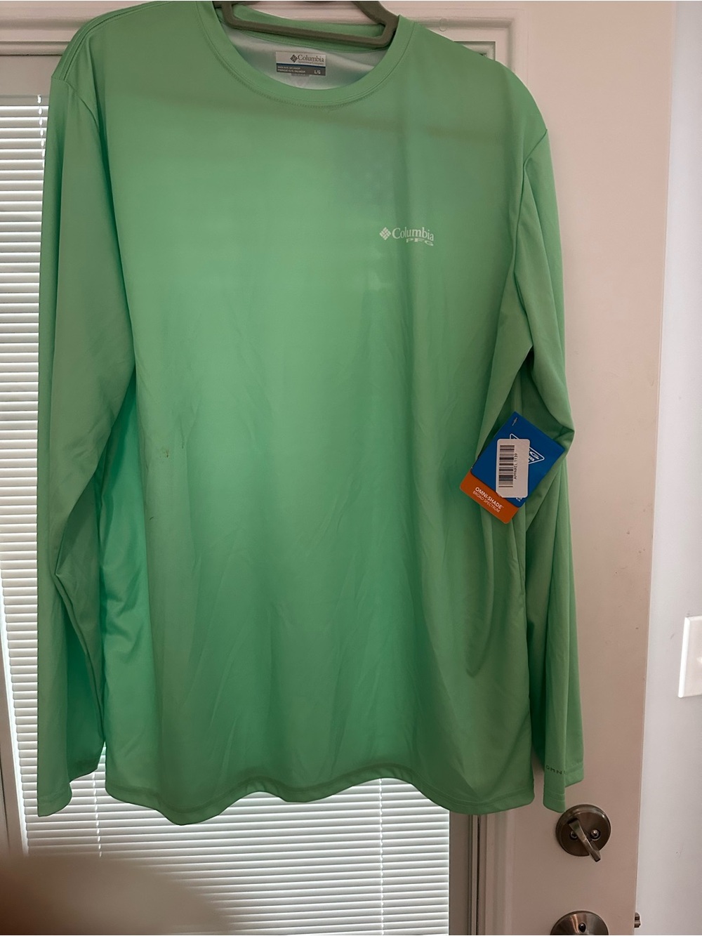Columbia PFG Performance Shirt - Mint Green